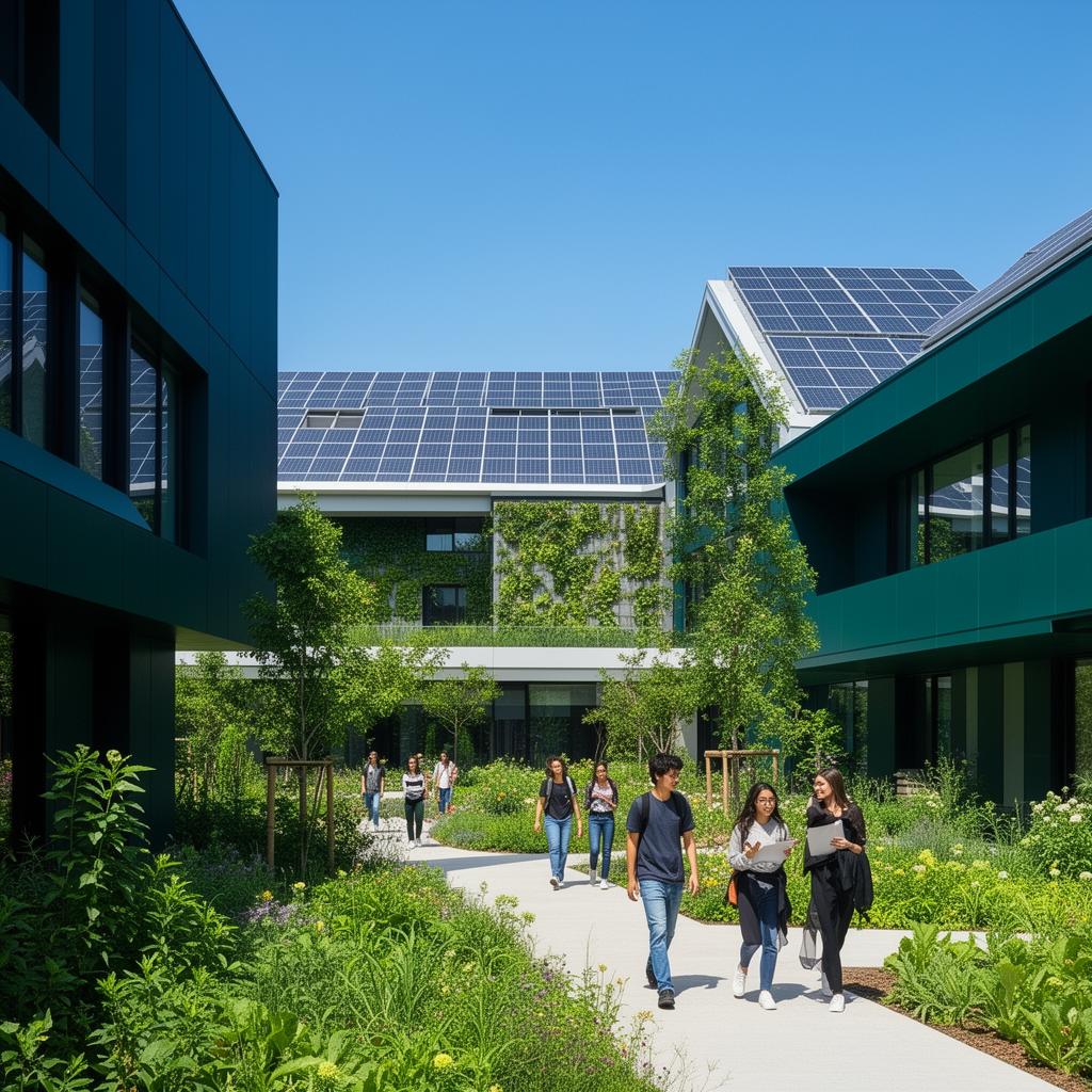 Sustainable green campus